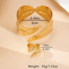 Women's Alloy Personality Geometry Open Bracelet - Image 6